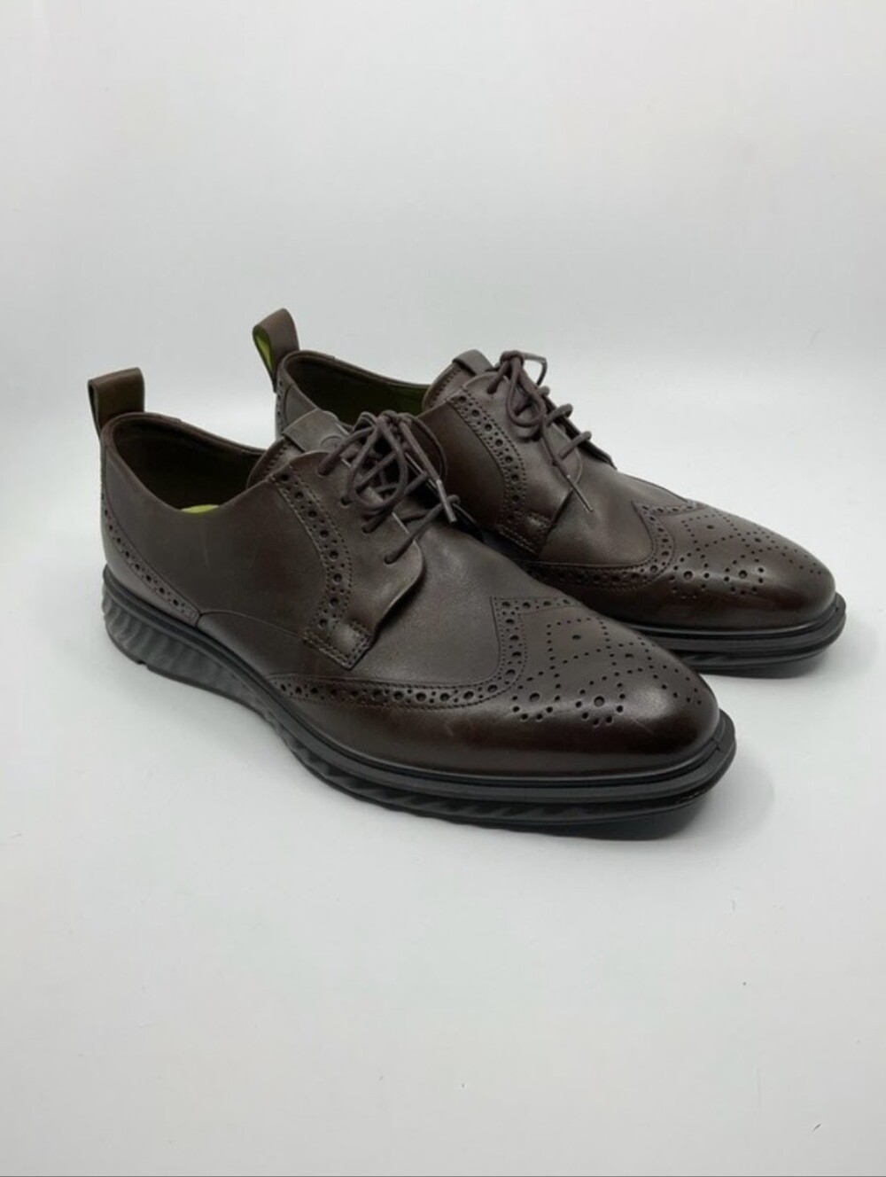 ECCO ST.1 Hybrid Lite Leather Brogue Oxford Dress Sneaker EU 43 US 10